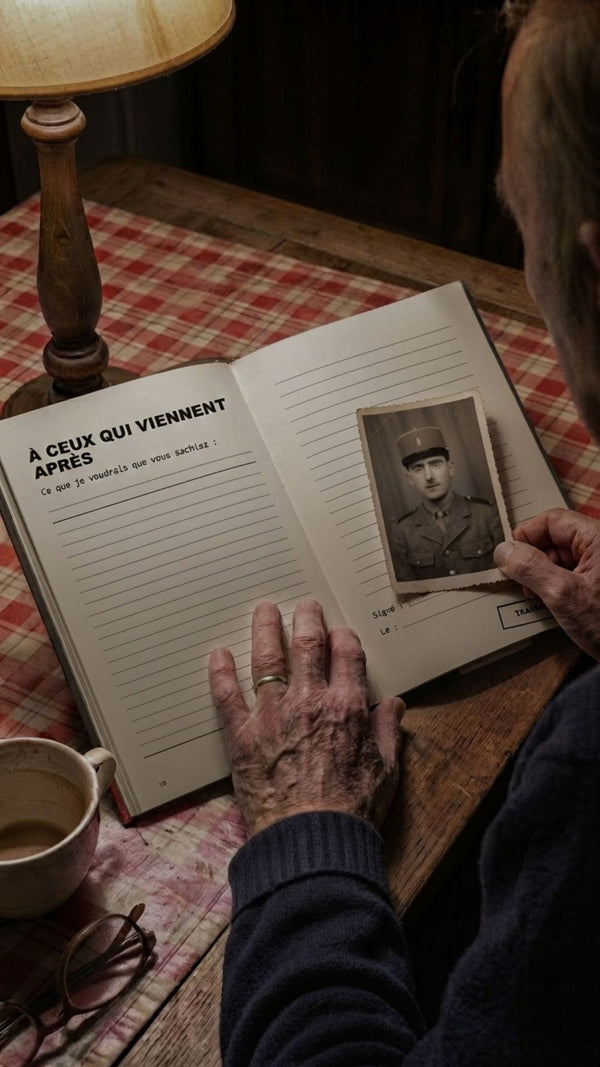 Page intérieure du carnet